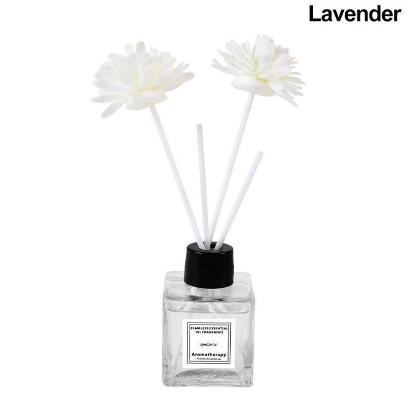 Flameless Gardenia Essential Oil Fragrance Freshener, Long-lasting Scent, Suitable for Hotel Rooms, Bedrooms, and Toilet Odor Eliminator, 50ml